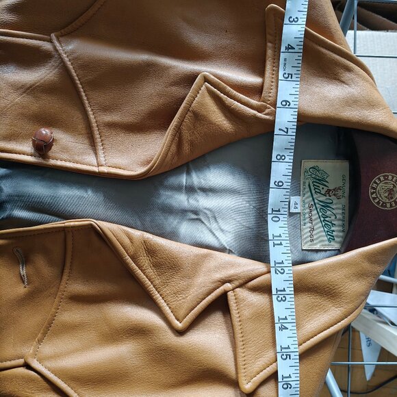 Midwestern sport togs deerskin leather jacket - Picture 4 of 6